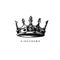 Simple kings crown vector illustration