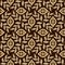 Simple leaf motifs design on Jepara batik with modern dark brown color concept