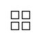 A simple line Thumbnails Icon design