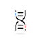 simple linear genome editing logo