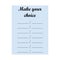 Simple list icon - clipboard checklist illustration