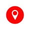 Simple location icon