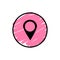 Simple location icon