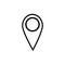 Simple location icon