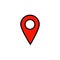 Simple location icon