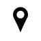 Simple location pin icon