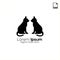 the simple logo concept cat for petshop and animal icon