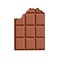 Simple milk chocolate bar Large size of emoji food