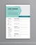 simple minimal vector cv resume template layout. aesthetic modern curriculum vitae design on white background for print.