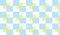 Simple Modern abstract yellow and blue checkered tiles pattern