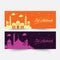 Simple and modern banner design for Eid Mubarak