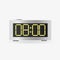 Simple modern digital alarm clock object