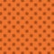 Simple monochromatic orange Paisley pattern Limited warm autumn palette