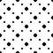 Simple monochrome polka dot minimalist pattern