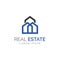 Simple Monogram Real Estate Logo