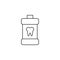 Simple Mouth rinse icon. Icon for web or mobile interfaces