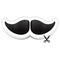 Simple mustache illustration