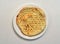 simple naan or sada naan served in a dish isolated on grey background top view of indian, pakistani food