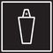 Simple perfume icon