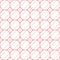 Simple pink lined square hexagon combine vector seamless pattern