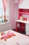 Simple pink room for little girl