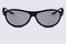 Simple plastic black 3D glasses