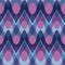 Simple purple blue scalloped seamless pattern