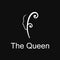 Simple queen logo. feminism logo design. simple logo