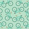 Simple racing bicycles seamless pattern