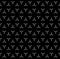 Simple repeat geometric texture, black & white