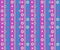 Simple retro striped pattern with stars and circles