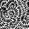 Simple rice grain hand drawn seamless pattern.