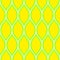 Simple seamless pattern. Summer wavy print. Yellow, white and gr