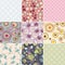 Simple seamless patterns