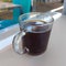 simple serving of village black coffee