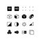 Simple Set of Business Management Related Vector Line Icons. Contains such Icons as brightness, contrast, timer and more