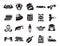 Simple Set of Car transport Related Vector Icons