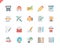 Simple Set Copywriting Flat Icons for Website