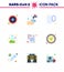 Simple Set of Covid-19 Protection Blue 25 icon pack icon included pharmacy, laboratory, cleaning, lab, chemistry
