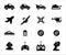 Simple Set of remote control toy Related Vector icon graphic design. Contains such Icons as remote controller, car, drone, game,