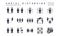 Simple Set of Social Distancing, Coronavirus Disease 2019 Covid-19 Solid Glyph Icons such Icons as Stay Home, Quarantine, Work