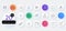 Simple set of Statistics, Smile chat and Chemistry lab line icons. For web application. Vector