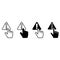 Simple Set of Warnings Related Vector Icons. Contains such signs as Alert, Exclamation illustration sign collection.  Warning symb