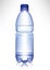 Simple small plastic water bottle