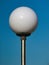 A simple spherical city lamppost