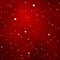 Simple Starry Dark Red Sky with Bright Simple Stars