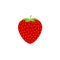 Simple strawberry icon