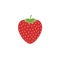 Simple strawberry icon