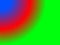 simple striking three-color gradient as the background