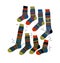 Simple striped winter socks set.